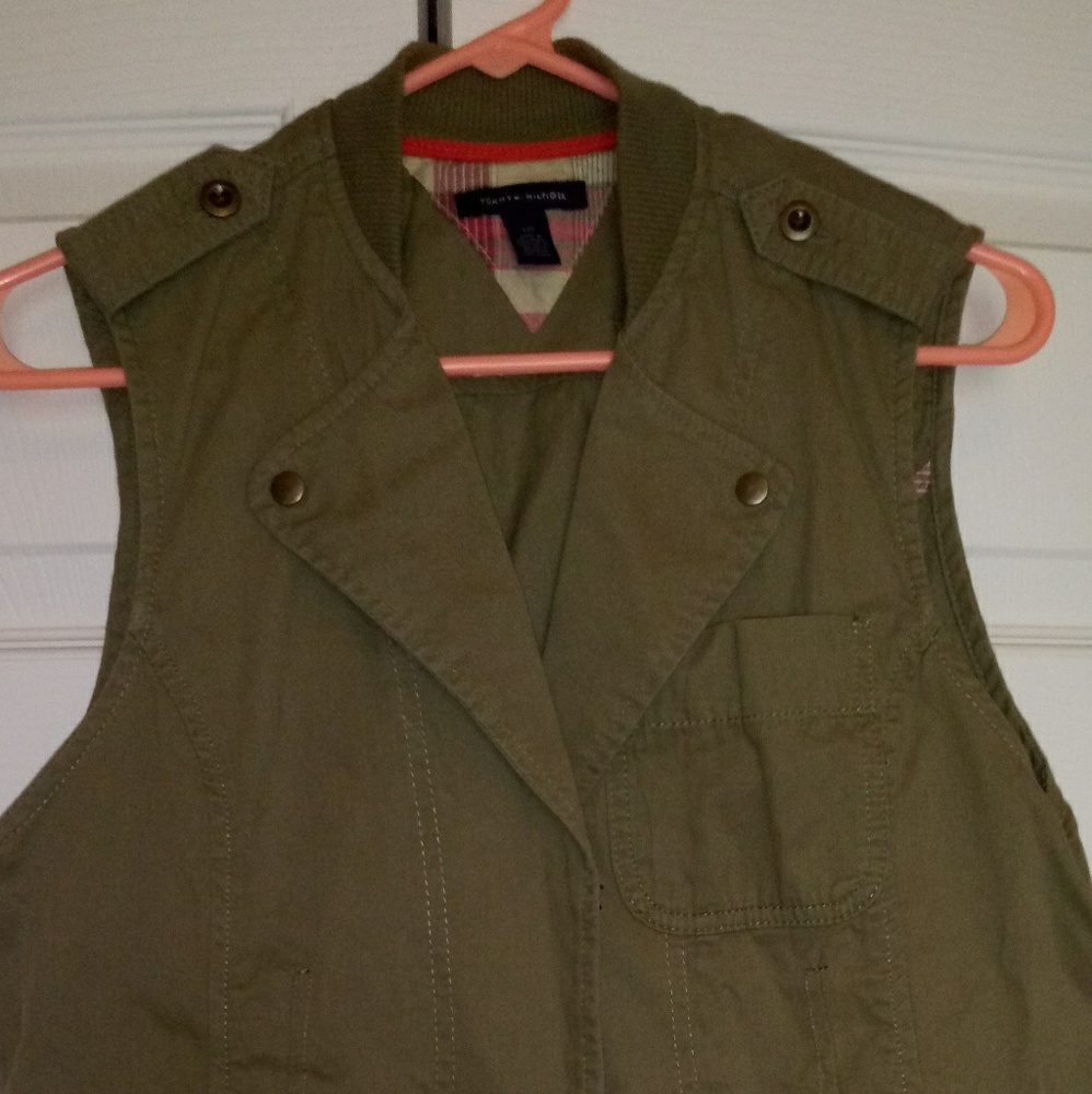 Tommy Hilfiger Olive womens Vest